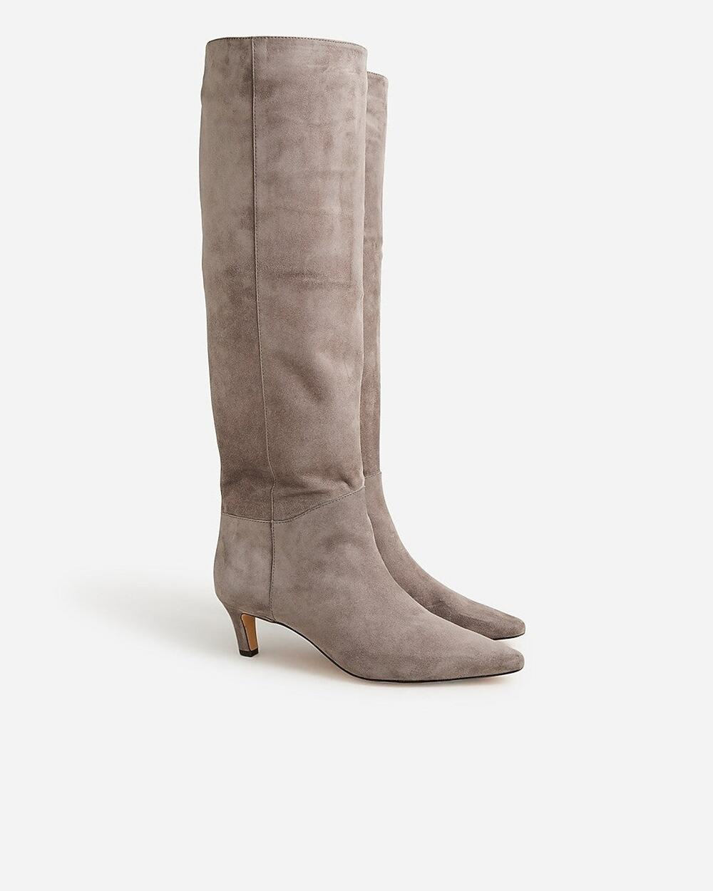J.Crew Stevie Knee High Boots in Suede - 9-M